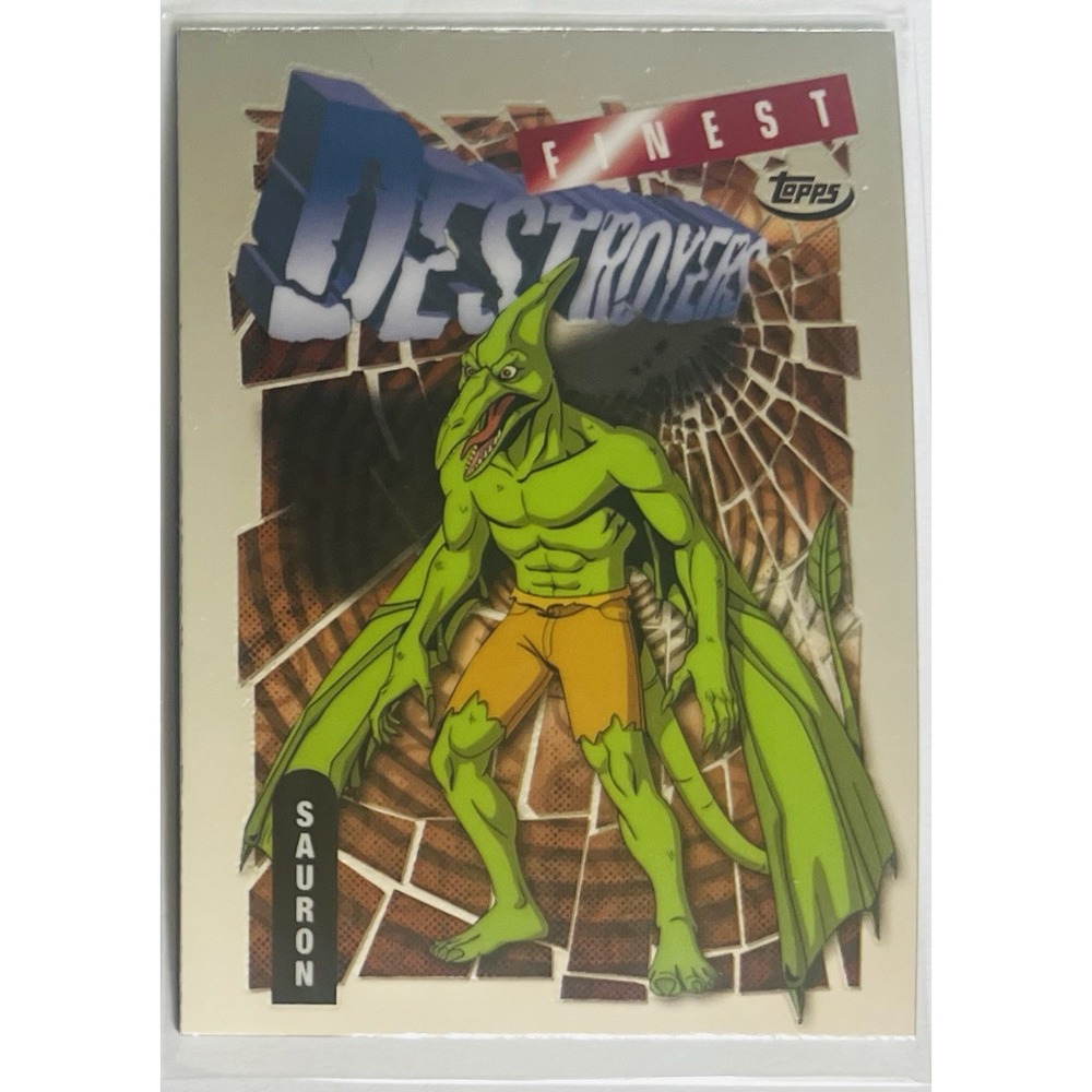 2025 Topps Finest‎ X-Men '97 Sauron Common #48 Destroyer Card